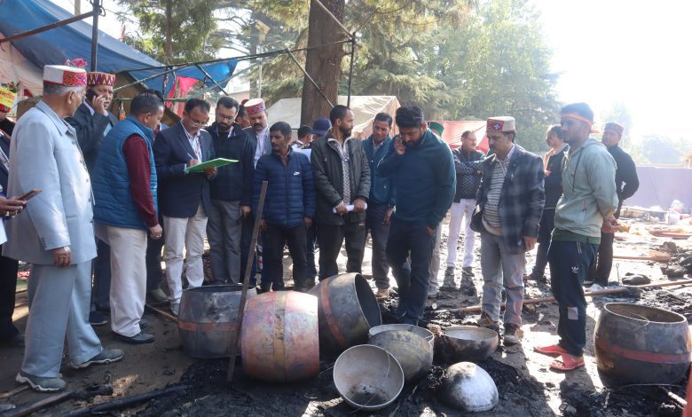 INTARNATIONAL KULLU DUSSRHRA FESTIVAL FIRE CASE