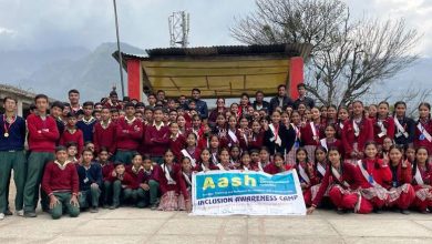 Samphia Foundation Workshop Disabulity camp Dugileg School Kullu