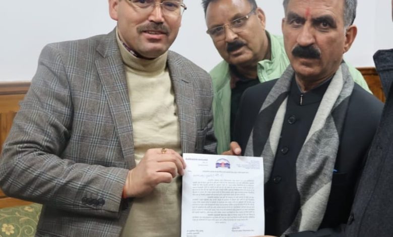 MLA SURENDER SHOURI MEMORANDUM CM