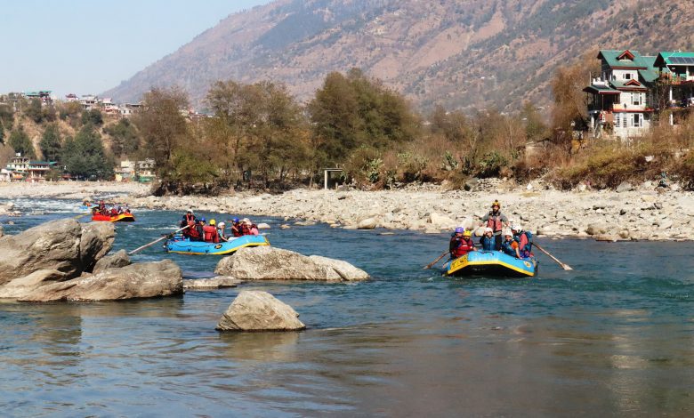 RIVER RAFTING VYAS KULLU MANALI