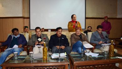 ZILA SHIKAYAT NIVARAN SAMITI MEETING DEV SADAN KULLU