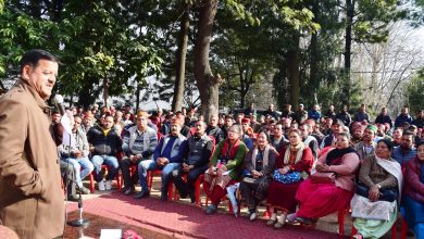 Bllock Congress commetee meeting kullu