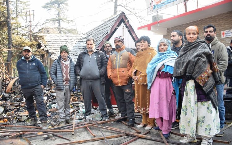 KULLU DISTRACT FIRE CASE FRUIT MARKET KULLU