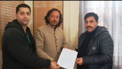mahesh Sharma memorandum cm