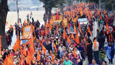 vishav hindu prishad shobhayatra kullu