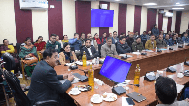 CPS SUNDER SINGH THAKUR LADA MEETING KULLU