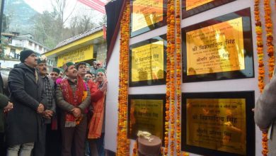 pwd minister vikramditiya singh sarkar gaanv ke dwar nirmand