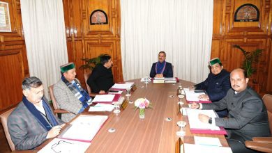 CABINET MEETING 9 FEB SHIMLA