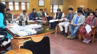 District Election Officer and Deputy Commissioner Kullu Torul S Ravish presided over the standing committee meeting of MCC.