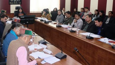Deputy Commissioner Torul S Ravish presided over the meeting of the District Coordination and Monitoring Committee.