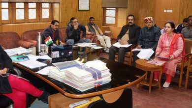MP ELECTION PREPARATION DISTRICT KULLU MEETING DC TORUL S RAVEESH