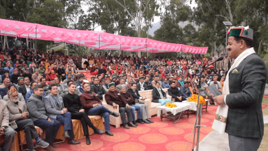NEWS KULLU BIJLI MAHADEV ROPWAY FAUDETION STONE CENTAR MINISTAR GADKARI ONLINE KULLU VISUAL
