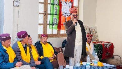 National businesses trust only BJP - Govind Singh Thakur