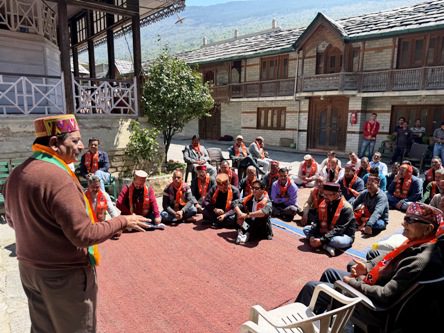 Prime Minister Narendra Modi did historic work by removing Article 370 as per the resolutions of Atal Bihari Vajpayee and Lal Krishna Advani - Maheshwar Singh