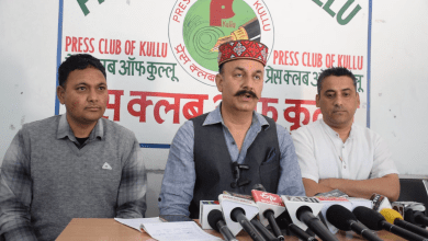 NEWS KULLU BJP SINIOUR LEADER BRI. KHUSHAL SINGH THAKUR AGAINST VIKRAMADITIYA SINGH VISUAL
