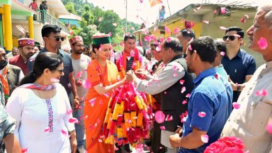 BJP LEADER KKANGNA RANAUT ELECTION CAMPAIGN