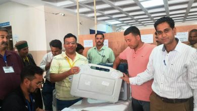 evm poling party dispatch poling station kullu