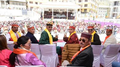 lahual sapti bjp candidate ravi thakur nomination file kelang