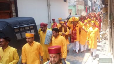 Srimad Bhagwat Week Gyan Yagya started with Kalash Yatra