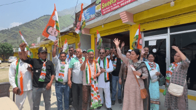 NEWS KULLU TULSI CONGRESS PARTY DOOR TO DOOR CAMPAIGN VISUAL