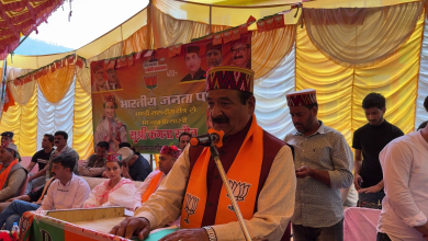BJP SENIOR LEADER MAHESHWAR SINGH AGAINST VIKRAMADITIYA SINGH