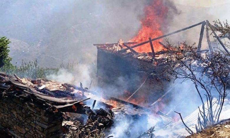 FIRE CASE JAHAL MANDI DISTRICT