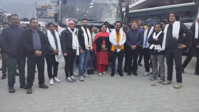 HRTC DELHI LEH BUS ROUTE START KELANG