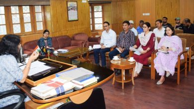 Deputy Commissioner Torul S Ravish chaired the meeting of the committee related to fire safety today.