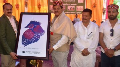 Sunder Singh Thakur participated as the chief guest in the World Heritage Festival of Great Himalayan National Park Conservation Area