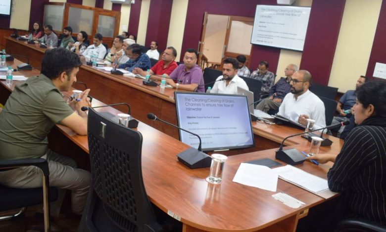 Torul S Ravish presided over the meeting regarding preparations for the upcoming monsoon season.