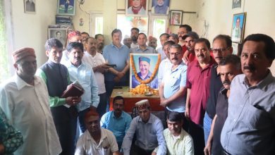 Late Virbhadra Singh rose above regionalism and achieved uniform development of entire Himachal. Sunder Singh Thakur will always be a source of inspiration for the Congress Party.