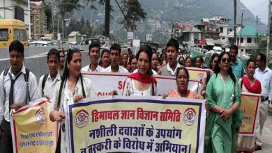 wolrd anti drug day awairness ralley kullu