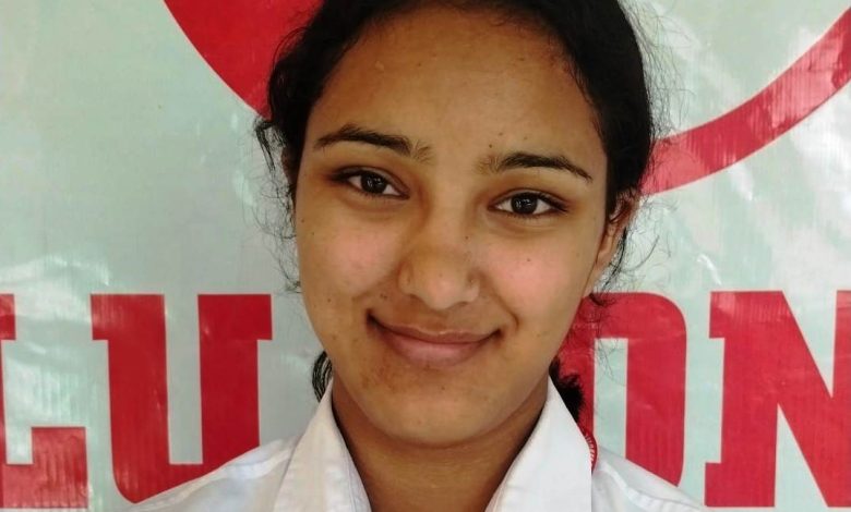 Rajput Aanchal Bhangalia, a student of Kullu Convent School, was selected in the Games India Wushu.
