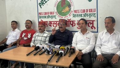 State government has ruined tourism by imposing additional tax on commercial vehicles from outside states - Govind Singh Thakur