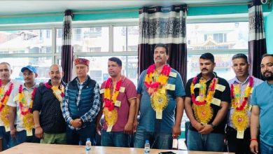 Dalip Thakur of Manali became the President of Kullu District Taxi Union, the command of Chairman was handed over to Gulab Thakur of Bhuntar.