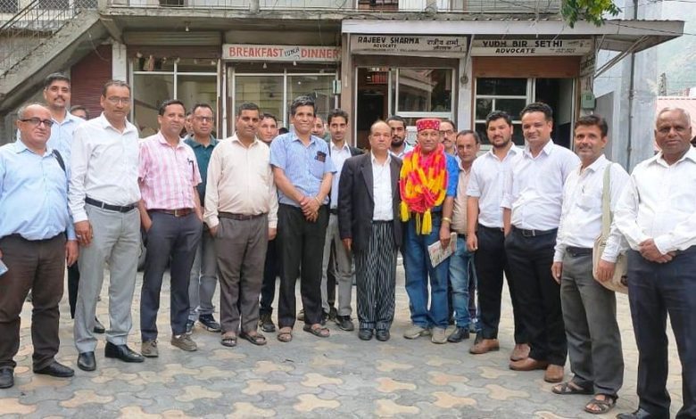 Lalchand Rana elected unopposed Saraj Welfare Association President of Kullu