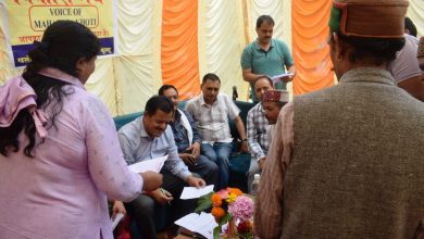 Villagers will get drinking water facilities through Rs 12 crore drinking water scheme in Dokhanala - Sunder Singh Thakur