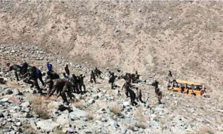Bus falls into 200 meter deep gorge in Ladakh, 6 killed, 22 injured