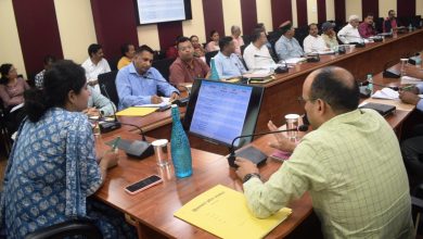 Deputy Commissioner Kullu Torul S Ravish held a review meeting of departmental activities with revenue officials.
