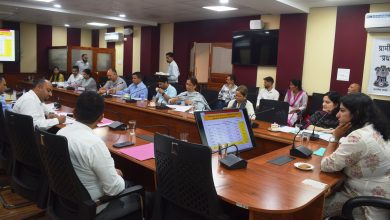 Deputy Commissioner Torul S Ravish reviewed the development works and pending works with the Block Development Officers, officials of various line departments.
