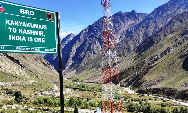 BSNL is accelerating the strengthening of communication network in Lahaul.