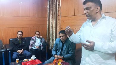 Prakash Chand Karad, Vice Chairman, National Savings State Advisory Board, presided over the awareness camp in Udaipur....