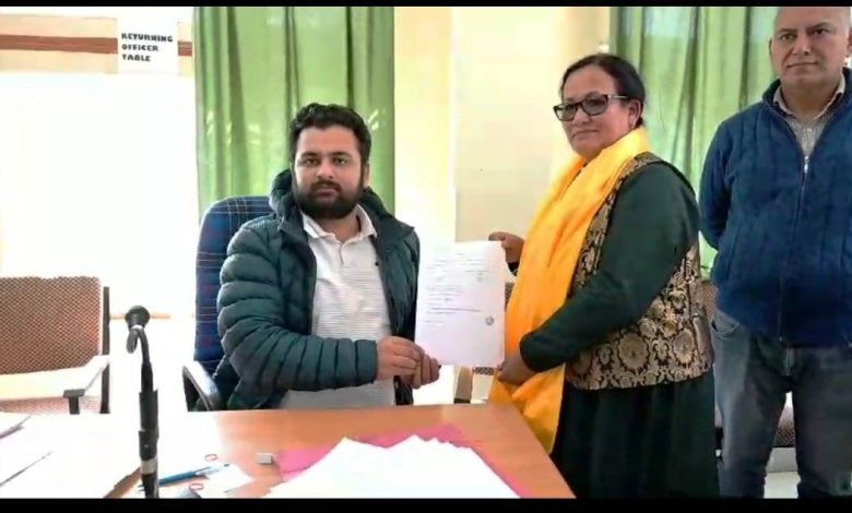 Nirmala Devi declared victory by 354 votes in the by-election of Zilla Parishad member of Sissu Bard – Rajneesh Sharma