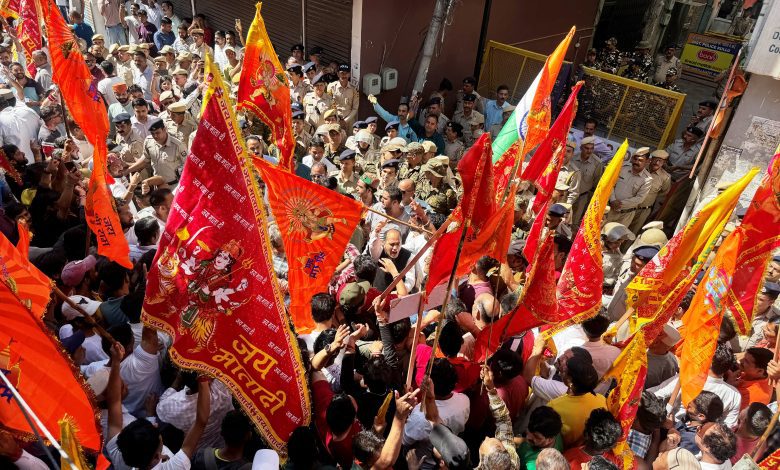 Hindu Jagran Manch will knock on the court's door regarding Jama Masjid Akhara market dispute - Kshitij Sood