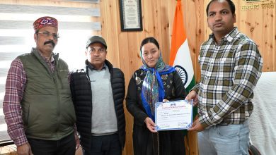 Under Chief Minister Sukh-Shiksha Yojana, free education will be provided till the age of 27 years in district Lahaul Spiti, Rahul Kumar.