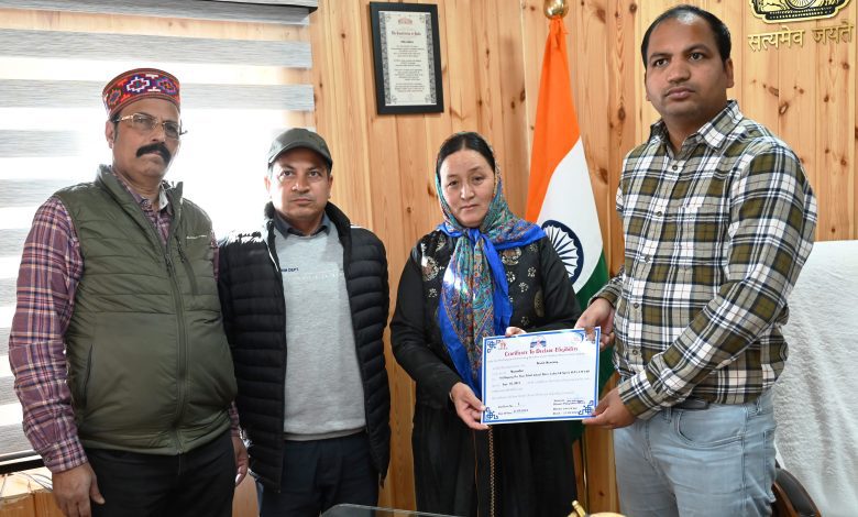 Under Chief Minister Sukh-Shiksha Yojana, free education will be provided till the age of 27 years in district Lahaul Spiti, Rahul Kumar.