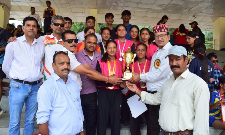 District level athlete competition, Dhalpur school was the overall winner in boys and Kharahal school was the overall winner in girls.