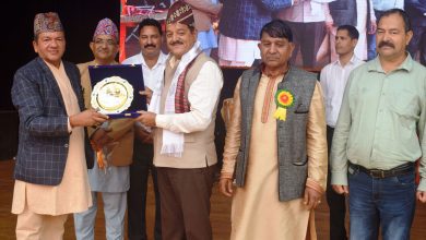 Haritalika Teej festival organized on a large scale for the first time at Kullu Lal Chand Prarthi Kala Kendra.