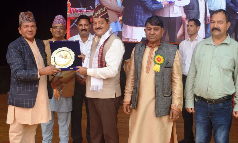Haritalika Teej festival organized on a large scale for the first time at Kullu Lal Chand Prarthi Kala Kendra.