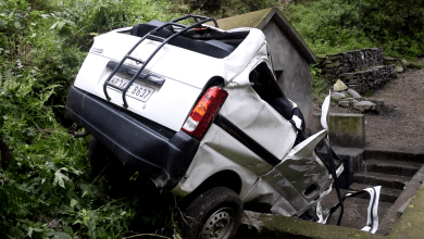 Car accident from Kullu to Dugilag, 1 youth killed, 1 injured